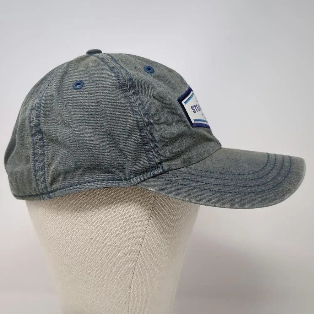 American Dry Goods Baseball Cap Blue One Size Steamboat Colorado Mountain Hat